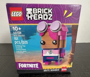 LEGO Fortnite Brite Bomber Brick Headz 40728 sellado de fábrica - Imagen 1 de 6
