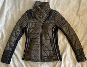 Alp n Rock Vernon’s Moto Jacket Bark Brown Gr. XS Neu mit Etikett veganes Leder UVP 436 $ - Bild 1 von 12