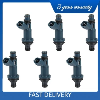 For 1999 2000 2001 2002 2003 Toyota Sienna 3.0L V6 6pcs Fuel Injector 2320920020 - Изображение 1 из 4