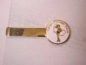 Ogden Pioneer Days Vintage Tie Bar Clip utah rodeo event - Picture 1 of 5