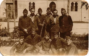 España Antigua Foto Militar Soldados (3122) - Imagen 1 de 2