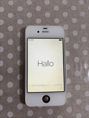 Apple iPhone 4S  A1387 Bianco White 4014 - Immagine 1 di 4