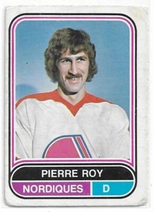 Tarjeta de hockey Pierre Roy 1975-76 OPC WHA #25 Quebec Nordiques POBRE - Imagen 1 de 1