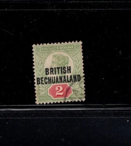 Bechuanaland 1891 2d Queen Victoria Usado Lite CDS Cancelar SG 34 - Imagen 1 de 2