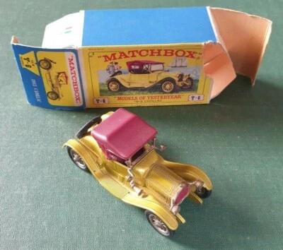 Modellauto - Matchbox - Models of Yesteryear Y-6 - 1913 Cadillac - OVP - Bild 1 von 4