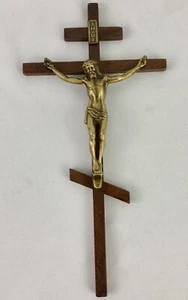 Holzkreuz Katholisch Christentum Holz Jesus Golgatha - Bild 1 von 5