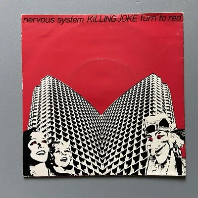 Killing Joke - Nervous System  - 7" Vinyl UK 1st press no sleeve logo on rear  - Image 1 of 3
