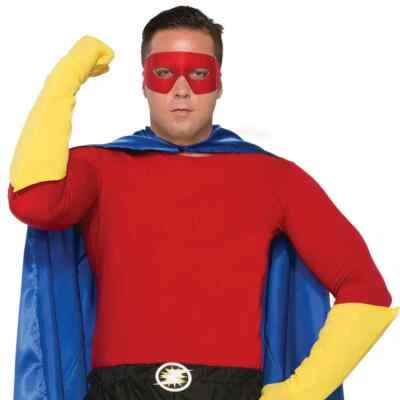 Be Your Own Hero Shirt Superhero Halloween Adult Costume Accessory 6 COLORS - Image 1 of 2