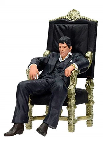 SD toys Movie Icons Scarface: Tony Montana Throne 7" Figure Cover