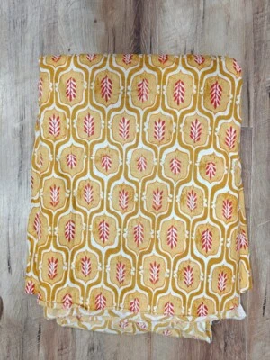 25 Yard Indian Cotton Handmade Print Fabric Sanganeri Hand Block Printed Fabric - Image 1 of 3