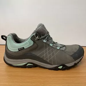 Zapatos de Senderismo Oboz Zafiro Bajo B-Seco Impermeables Carbón Playa Vidrio Mujer 10 M - Imagen 1 de 12