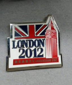 Pin olímpico London Hearst Television Inc Media 2012 - Imagen 1 de 1