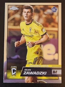 #138 SEAN ZAWADZKI 2023 Topps Chrome MLS Soccer RC COLUMBUS CREW - Picture 1 of 2