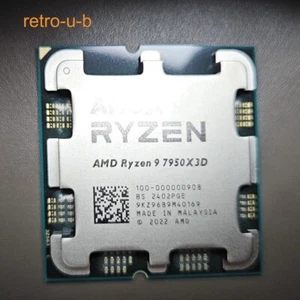 AMD Ryzen 9 7950X3D AM5 R9 7950X3D 4.2 GHz 16-Core 32-Thread 128MBCPU Processor - Picture 1 of 1