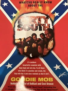Goodie Mob Dirty South PROMO Sticker 1990er OG / RAR - Bild 1 von 3