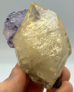 +++ FLUORITE, CALCITE, SPHALERITE ELMWOOD MINE, CARTHAGE, TENNESSEE +++ - Picture 1 of 11