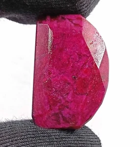 Piedra preciosa suelta corte elegante corte elegante rubí rojo natural 155-185 quilates DNZ - Imagen 1 de 9