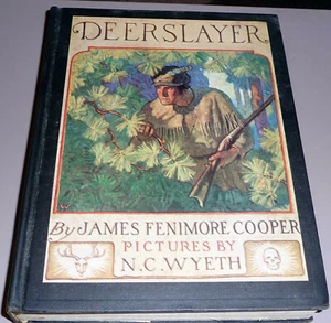 N C First thus Wyeth, James Fenimore Cooper / Deerslayer First Edition 1925 - Bild 1 von 1