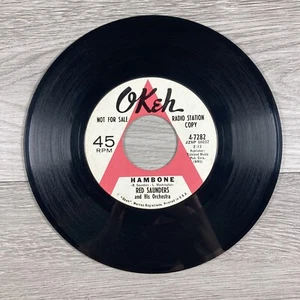 Red Saunders & His Orchestra Hambone Link Wray & The Wraymen Rumble Mambo 45 RPM - Picture 1 of 6