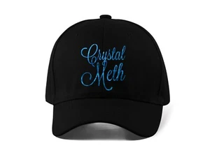 Crystal Meth Movie DTF Printed Logo Baseball Cap Dad Hat Unisex Sportswear - Picture 1 of 4