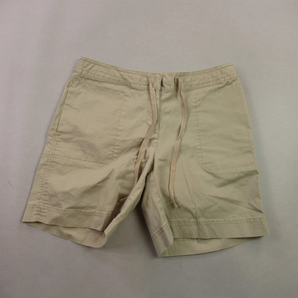Pantalones Cortos Jill Para Mujer 6 Ligeros Exterior Chino Bolsillos Informales Beige Elastizados Foto 1 de 4