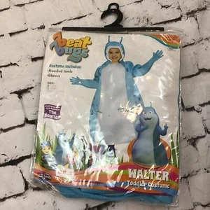 Netflix Beat Bugs Toddler Sz S(2T-4T) Halloween Costume Hooded Tunic & Gloves - Picture 1 of 5