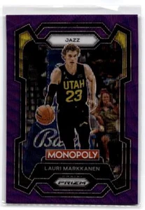 2023-24 Panini Prizm Monopoly #85 Lauri Markkanen Purple - Picture 1 of 2