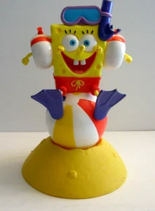 SpongeBob SquarePants Spinning Water Sprinkler Plastic 2007 CE - Picture 1 of 10