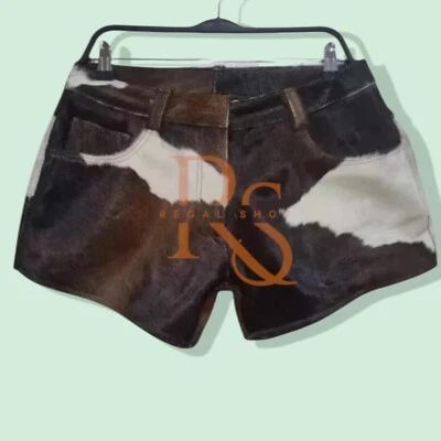Western Leather Shorts – Women’s Slim Fit – 100% Cowhide – Cowboy Inspired - Image 1 of 3