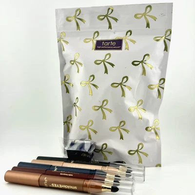 Tarte High Performance Naturals Smolders Eyes Shadow Liner Bag Gift Set -1.6gx5 - Image 1 of 2
