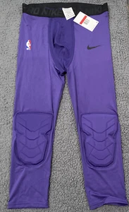 Nike Pro NBA Dry Padded Tights Mens Player Issued Large Tall AA0756-566 - Picture 1 of 3