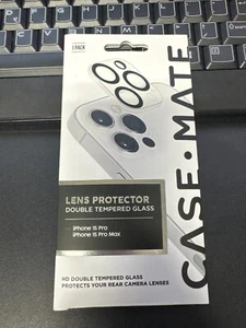 Case-Mate Camera Lens Protector Apple iPhone 15 Pro / iPhone 15 Pro Max - Clear - Picture 1 of 5