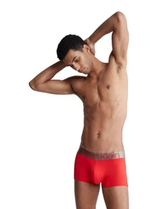 Nuevo con etiquetas Calvin Klein HOMBRE (X-GRANDE) Icono MICROFIBRA BAÚLES TIRO BAJO NB2540-646 - Imagen 1 de 1