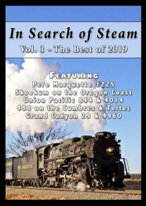 In Search of Steam Volume 3 Best of 2019 DVD or BLURAY 1225 Skookum 4960 4014 - Imagen 1 de 3