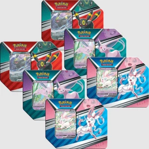 Pokemon V Heroes Tins Tin Case of 6 Spring 2022 Sword & Shield New SEALED - Picture 1 of 2