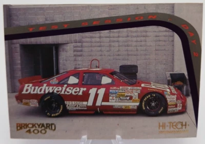 NASCAR 1994 Brickyard 400 -1993 Test Session Day 2 #15 #11 Budweiser Ford - Image 1 of 2