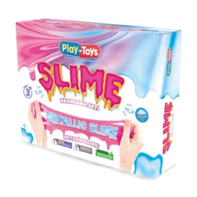 Metallic DIY Slime Kit for Kids – Shiny & Glittering Slime-Making Set | Creative - Image 1 of 4