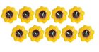 Smokeless Scented Paraffin Wax Sunflower Designer Floating Candle Pack of 10