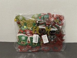 12 piezas Gafas de Navidad Anteojos para Fiesta, Fotomatón, Disfraz, Vacaciones NUEVO - Imagen 1 de 2