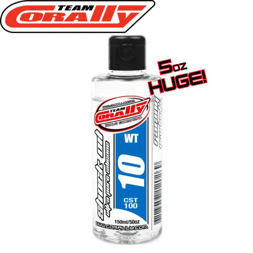 Team Corally Silicone Shock Oil Fluid 10-75wt 150ml RC Car Truck Buggy Truggy - Image 1 of 1