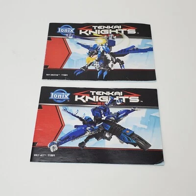 Tenkai Knights 11001 VOLT JET SKY GRIFFIN Both Manuals Only - Image 1 of 2