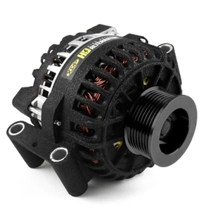 XDP High Output Alternator New Wrinkle Black For Ford Super Duty Series 6.0L - Bild 1 von 7