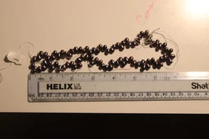 Violet 7x6mm+- 14in Pearl Potato Strand dr2 - Picture 1 of 2