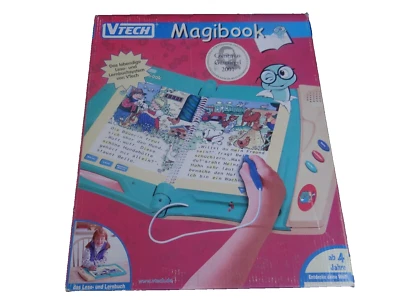 Magibook Rechner Vintage Lerncomputer Buch Kinder Computer 90er VTech NEU OVP - Bild 1 von 4