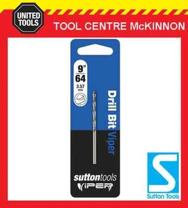 SUTTON XP BULLET 9/64” HSS IMP / A/F JOBBER DRILL BIT – WOOD, METAL & PLASTIC - Picture 1 of 2