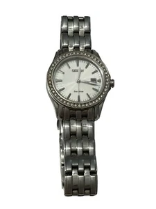 Citizen Silver Ladies Watch Silhouette Crystal Eco-Drive Wristwatch Swarovski - Picture 1 of 7