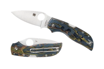 Spyderco Knives Chaparral Lockback Raffir Noble Composite XHP C152RNP - Image 1 of 4