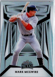 Hoja de metal Mark McGwire 2023 plata prismática #/189 ¡Cardenales!!! - Imagen 1 de 2