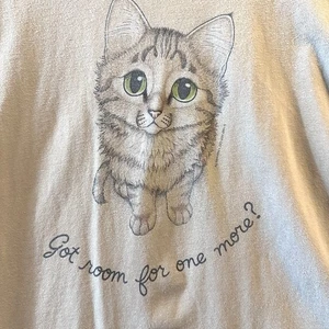 Hep Cat Nashville XXL Got Room For One More Vintage 1997 90s Shirt Kitten - Picture 1 of 8