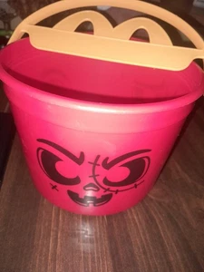 🔥 2025 McDonald’s Halloween Boo Eimer Eimer Happy Meal rot - Bild 1 von 1